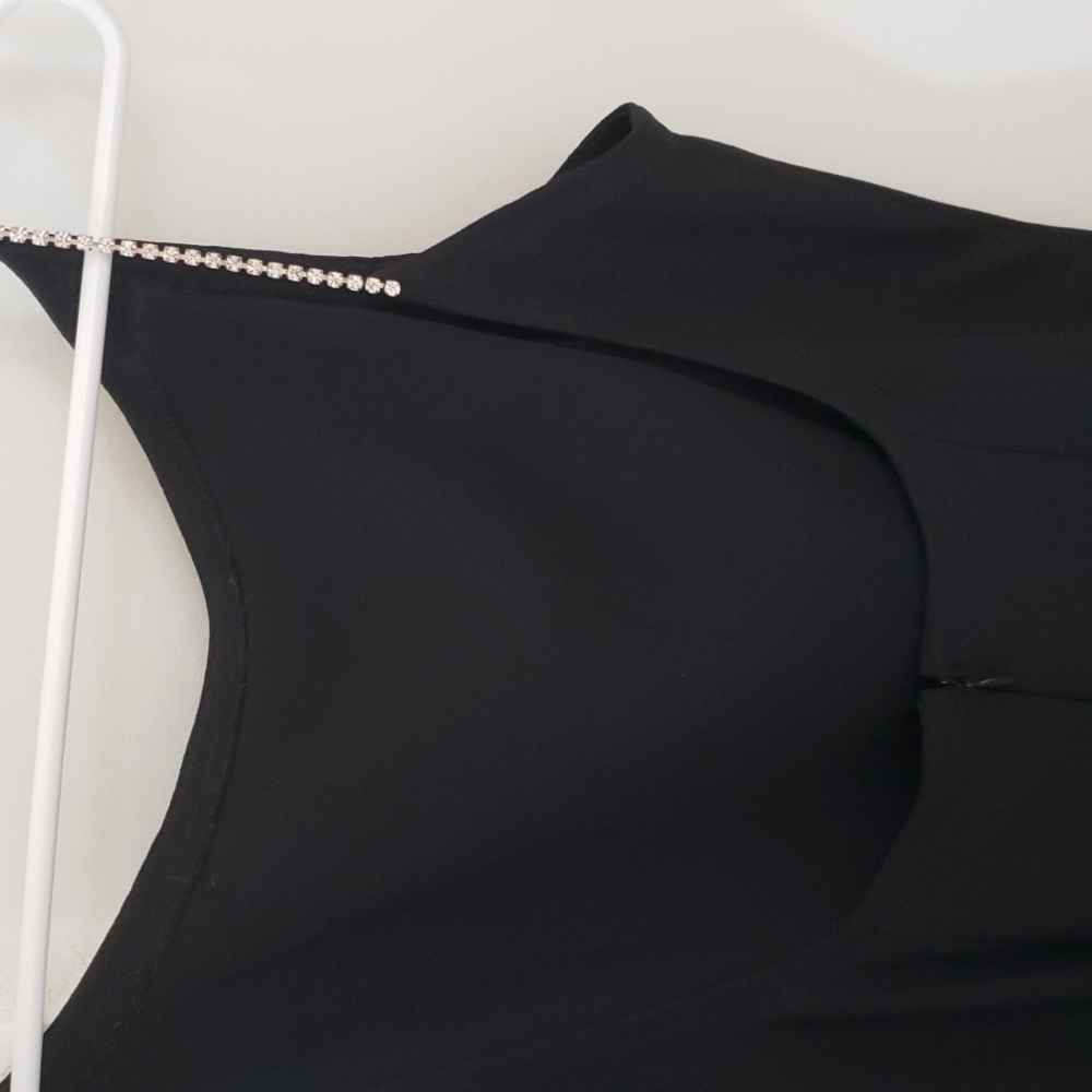 Black Scott McClintock Cocktail Dress. Size 14P